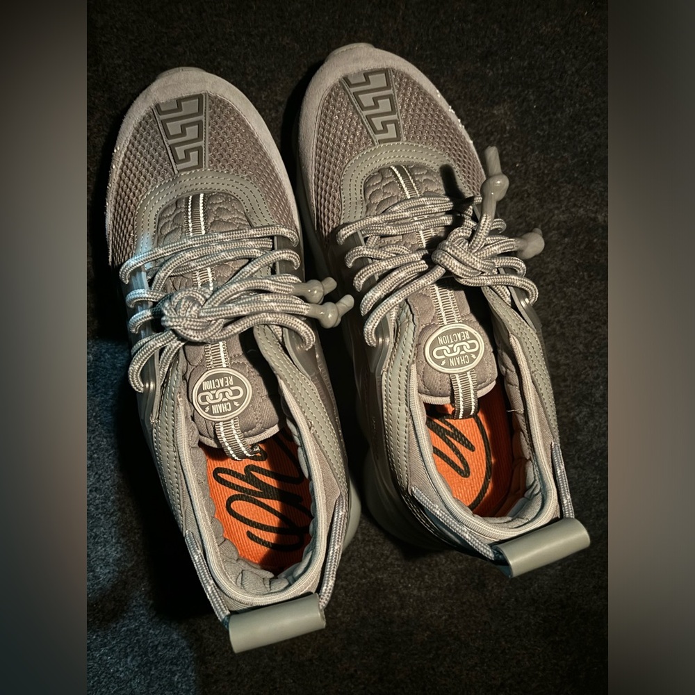 Versace chain reactions grey